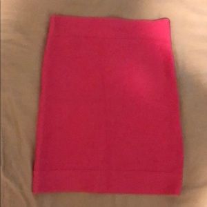 Bcbgmaxazria pink bandage miniskirt M